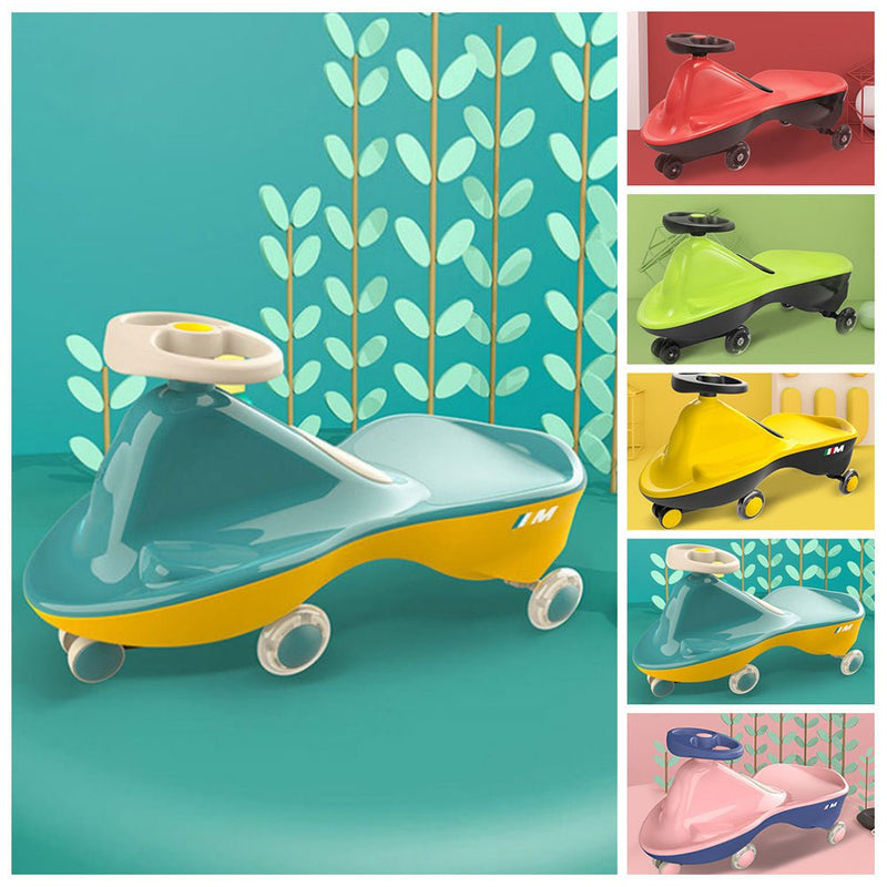 Bobisi Green-Glide Walker Swing Car Twist Car Rind On Toy  Italian Designer For Children Outdoor