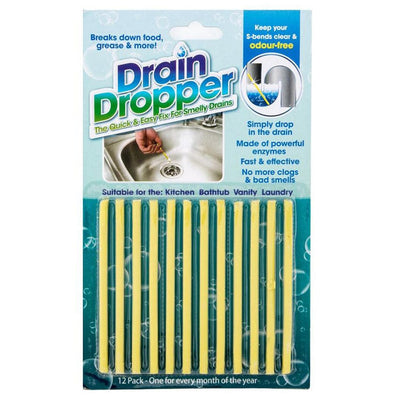 12 pcs Drain Dropper Stick