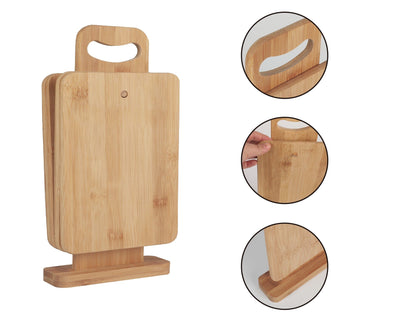 4 Piece Chopping Block Set With Display