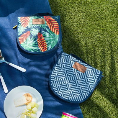 Lazy Dayz Picnic Cutlery Wallet Set - Mossman