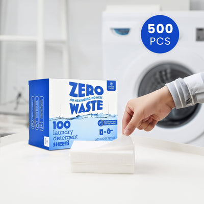 500 Sheets Eco-friendly Ultra Concentrated Laundry Detergent