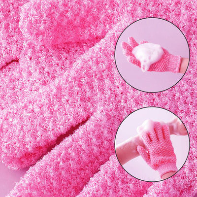 LIVING TODAY Exfoliating Gloves Pink