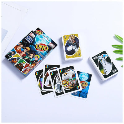 Anime UNO Cards Pirates Dragon Rick and Morty Playing Cards 25x22cm