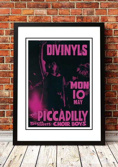 Divinyls ‘The Piccadilly’ Sydney, Australia Concert Poster 1983 - Framed A2
