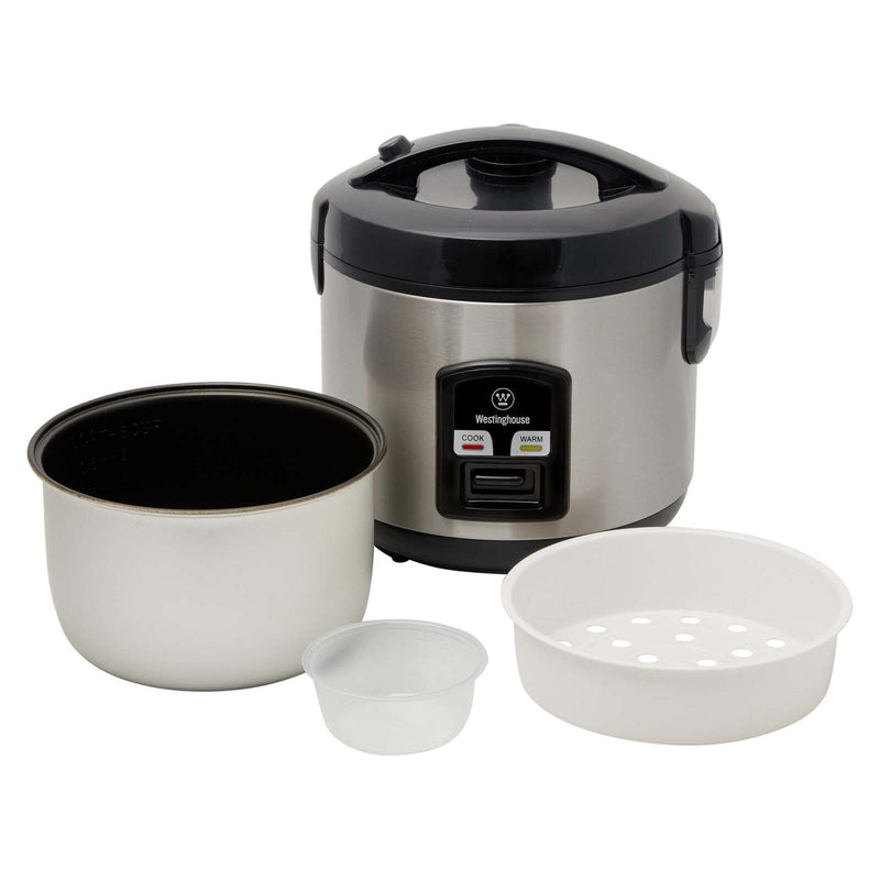 Westinghouse 6 Cup Rice Cooker Stainless Steel 400W