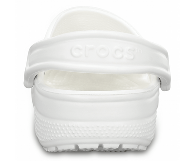 Crocs Classic Clogs Roomy Fit Sandal Clog Sandals Slides Waterproof - White - Men's US10/Women's US12