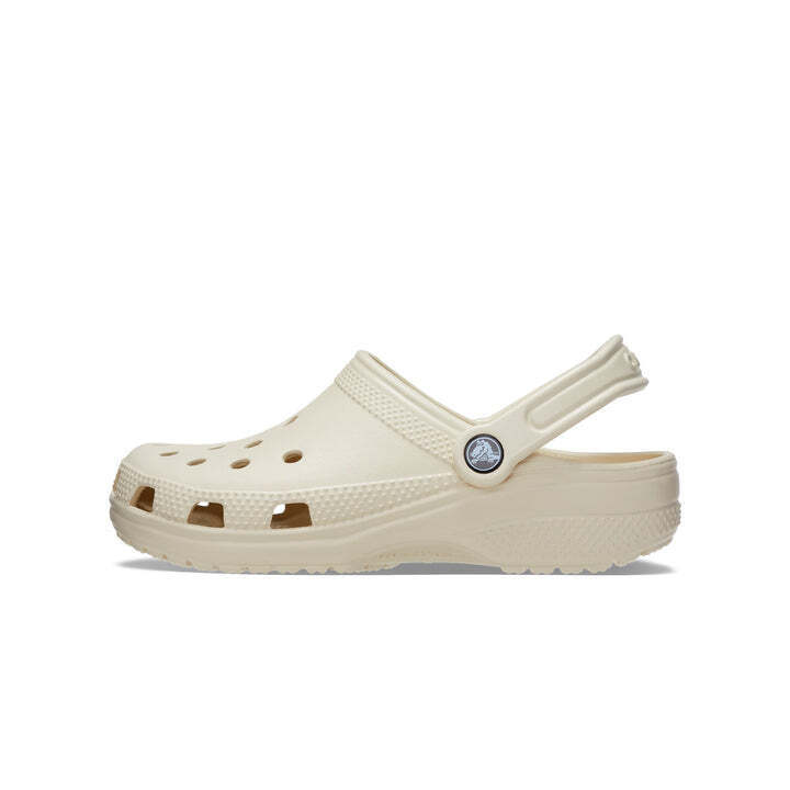 Crocs Classic Clogs Sandal Clog Sandals Slides Waterproof - Bone - Mens US 5/Womens US 7
