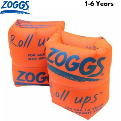 ZOGGS Roll Ups Stage 2 Childrens Swimming Learn to Swim Kids Water Arm Bands Inflatable Rings