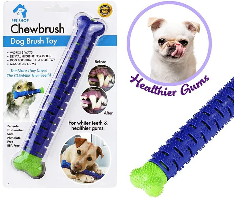 Pet Love Dog Toothbrush Drew Brush Bone Shape Toy Australia Stock Chew