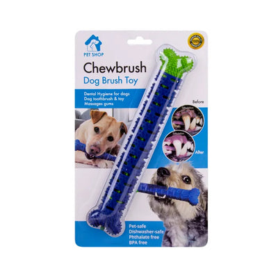 Pet Love Dog Toothbrush Drew Brush Bone Shape Toy Australia Stock Chew