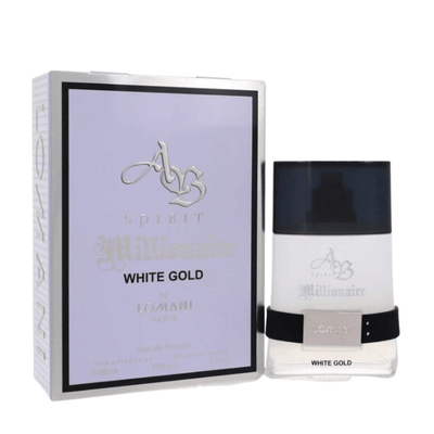 AB Spirit Millionaire White Gold by Lomani EDP 100ml (DAMAGED BOX)