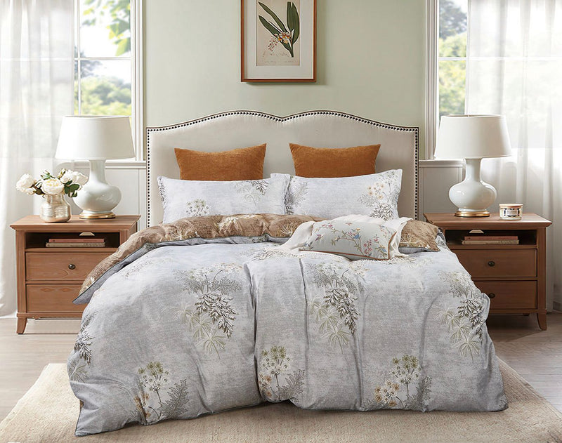 Abbotson Queen Size Quilt/Doona/Duvet Cover Set Payday Deals