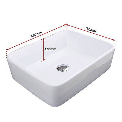 Above Counter Bathroom Vanity Square Basin Payday Deals
