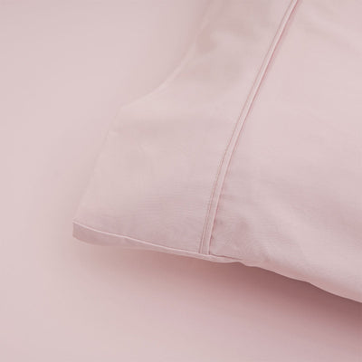 Accessorize 400TC Blush Bamboo Cotton Mega / Super Sheet Set 50cm Wall King Payday Deals