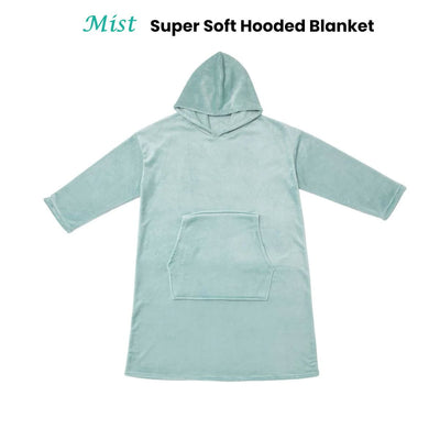 Accessorize Mist Super Soft Hooded Blanket Small/Medium Payday Deals