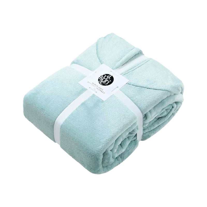 Accessorize Mist Super Soft Hooded Blanket Small/Medium Payday Deals