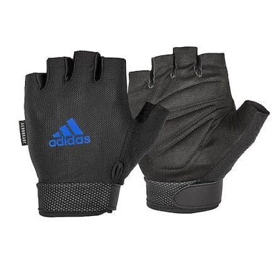 Adidas Adjustable Essential Gloves Weight Lifting Gym Workout Training - Small Payday Deals