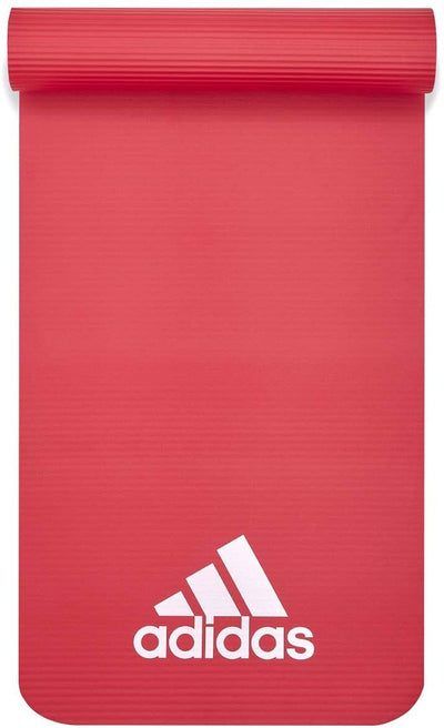 Adidas Fitness Mat 7mm Exercise Training Floor Gym Yoga Judo Pilates  - Red Payday Deals