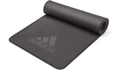 Adidas Professional Yoga Mat Exercise Training Floor Gym Fitness Judo Pilates - Black Payday Deals