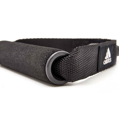Adidas Resistance Tube Level 2 Band Elastic Yoga Fitness Gym Strap - Grey/Black Payday Deals
