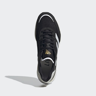 Adidas Women's Adizero Boston 10 Running Shoes - Black/White/Gold Payday Deals