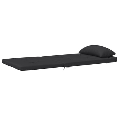 Adirondack Chair Cushions 2 pcs Black Oxford Fabric Payday Deals