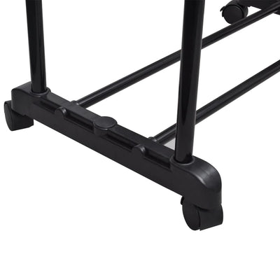 Adjustable Clothes Rack with 2 Hanging Rails 2 pcs Payday Deals