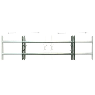 Adjustable Security Grilles for Windows 2 pcs 700-1050 mm Payday Deals