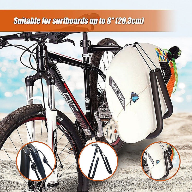 Adjustable Surfboard Skimboard Bicycle Bike Rack Carrier Payday Deals