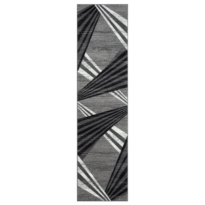 Adore Geometric Textural Rug - Grey - 200x290 Payday Deals