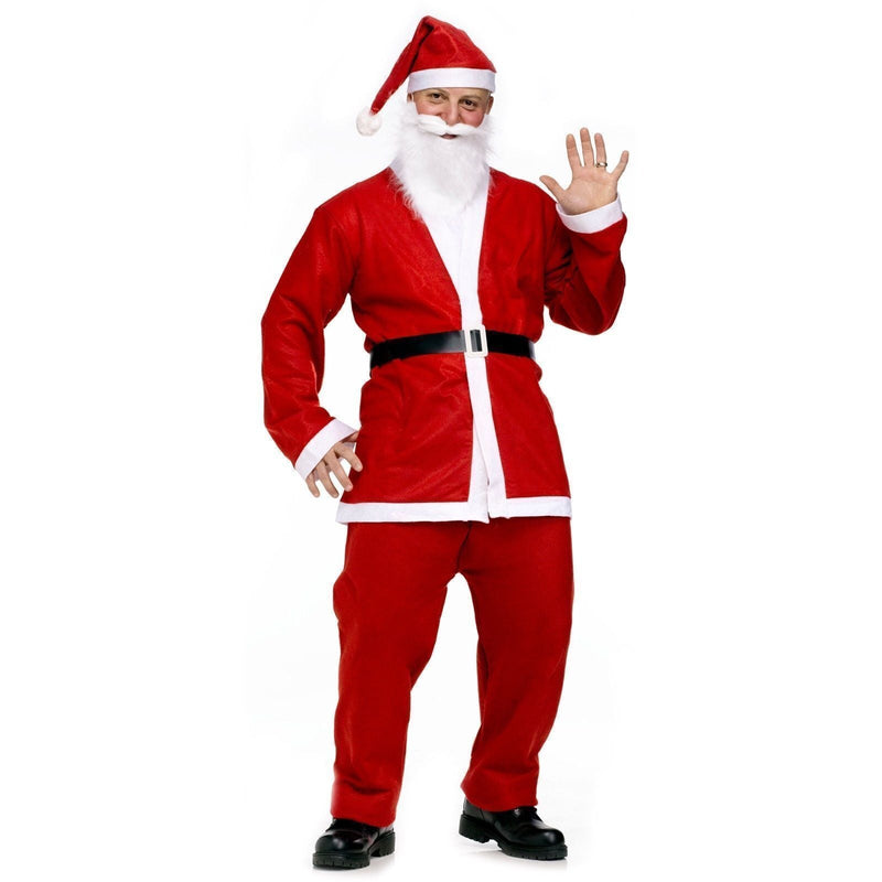 ADULT SANTA CLAUS COSTUME Suit Father Xmas Party Outfit Father Christmas Payday Deals