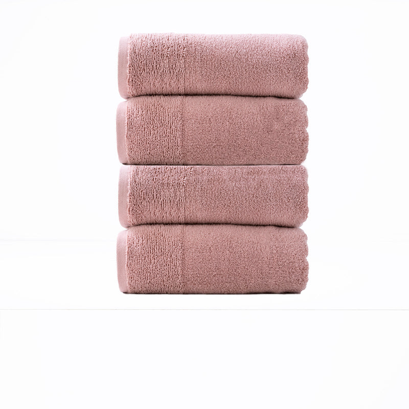 Aireys 650 GSM Zero Twist 4 Piece Cherwood Bath Towel by Renee Taylor Payday Deals