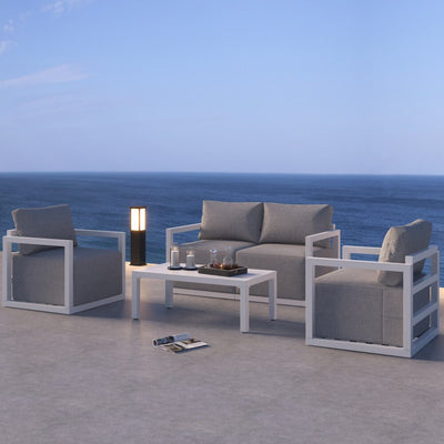 Alfresco Serenity Outdoor Lounge Set – Charcoal Grey Payday Deals