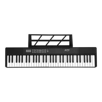 Alpha 61 Keys Foldable Electronic Piano Keyboard Digital Electric w/ Carry Bag Payday Deals