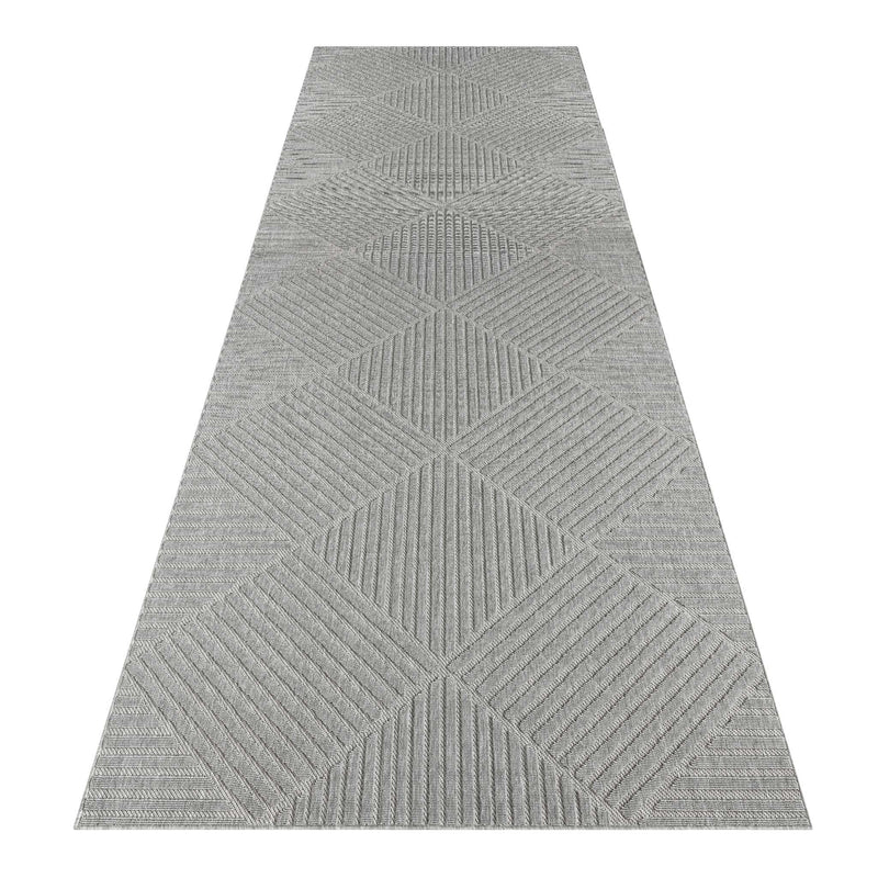 Alpha Outdoor Rug - Light Grey - 120x170 Payday Deals