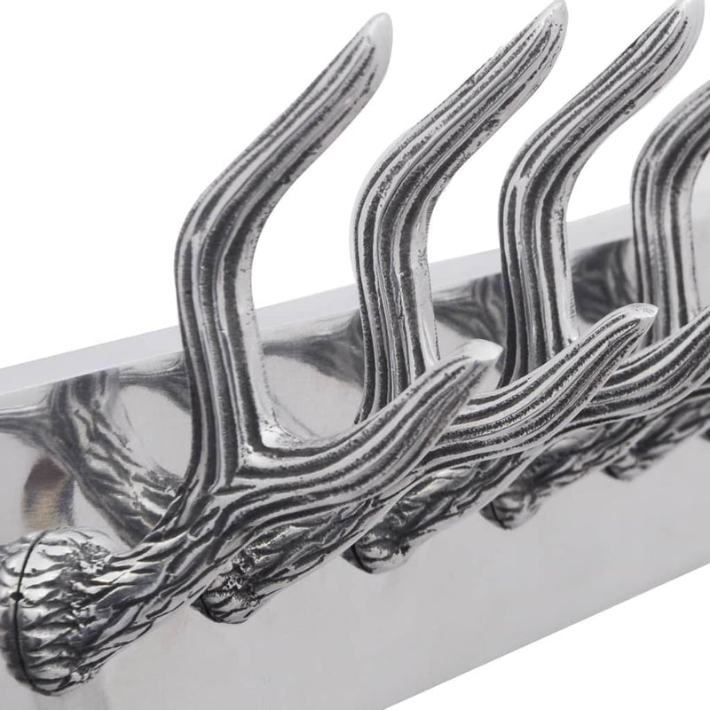 Aluminium Wardrobe Hook Coat Rack Hat/Tie Hanger Silver Payday Deals