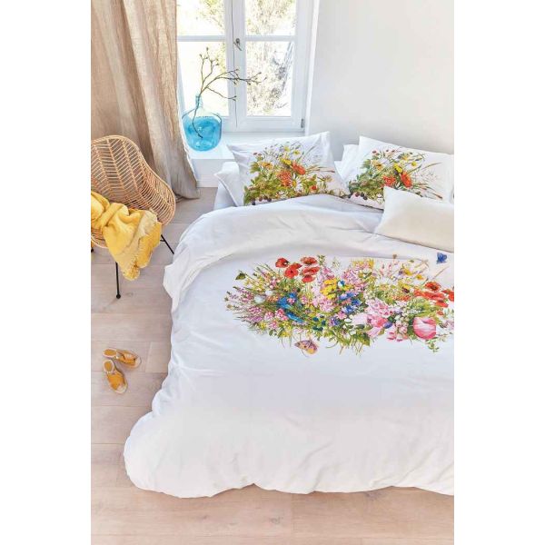 Amazing Flowers Multi Marjolein Bastin Cotton Quilt Cover Sets by Bedding House King Payday Deals