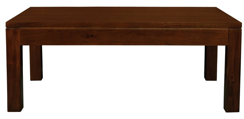 Amsterdam Solid Mahogany Timber Coffee Table (Light Pecan) Payday Deals