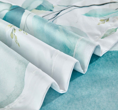 Angelis Leaves Quilt Cover Set - King Size Payday Deals