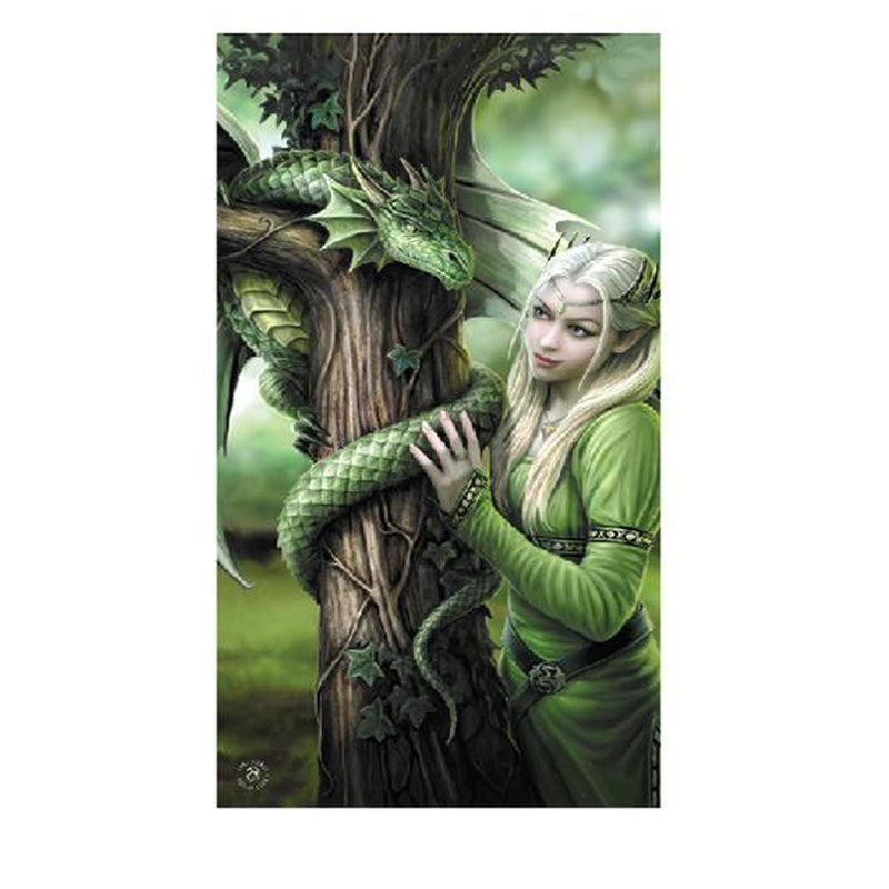 Anne Stokes Kindred Spirits Beach Towel Payday Deals