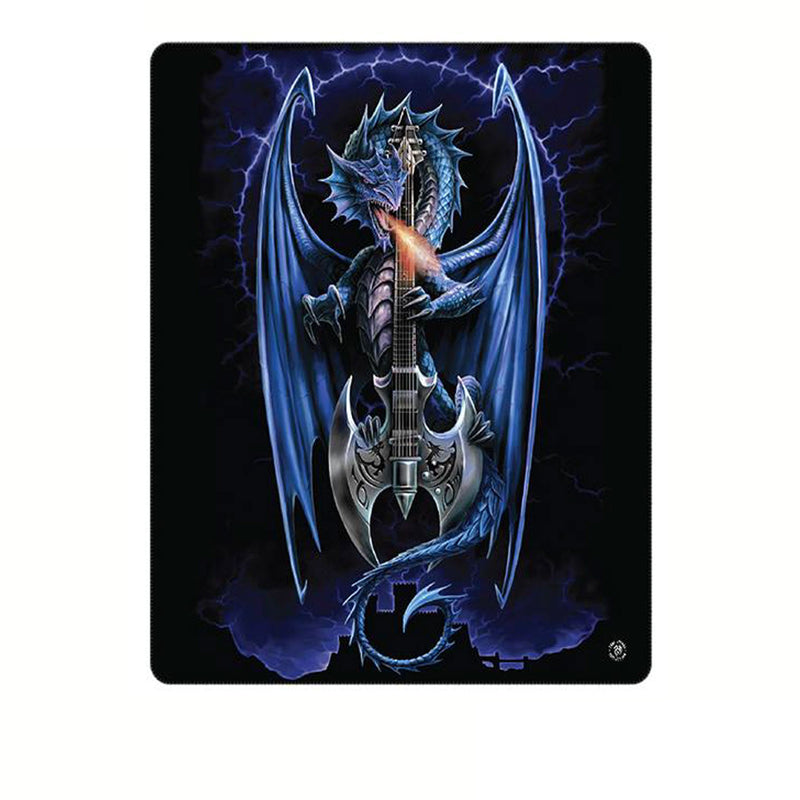 Anne Stokes Power Chord Polar Fleece Throw Payday Deals