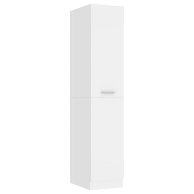Apothecary Cabinet White 30x42.5x150 cm Engineered Wood Payday Deals