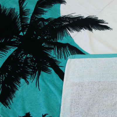 Aqua Blu Bondi Beach Aqua 100% Cotton Beach Towel 80 x 150 cm Payday Deals