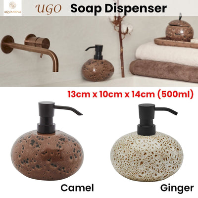 Aquanova UGO Soap Dispenser 500ml Camel Payday Deals