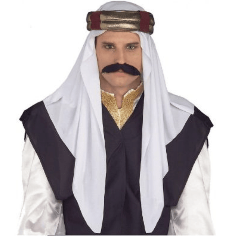 Arabian Desert Prince Hat Headpiece Costume Party Fancy Dress Arabic Payday Deals