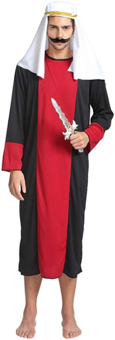 Arabian Keffiyeh Hat Sheik Costume Muslim Fancy Dress Party Accessory Cap Payday Deals