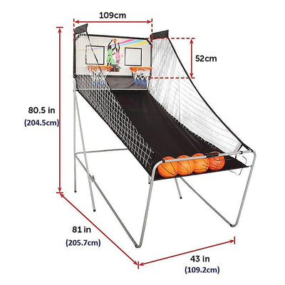 Arcade Basketball Game 2-Player Electronic Sports Payday Deals