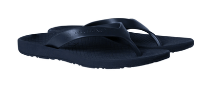 ARCHLINE Flip Flops Orthotic Thongs Arch Support Shoes Medical Footwear - Navy Payday Deals
