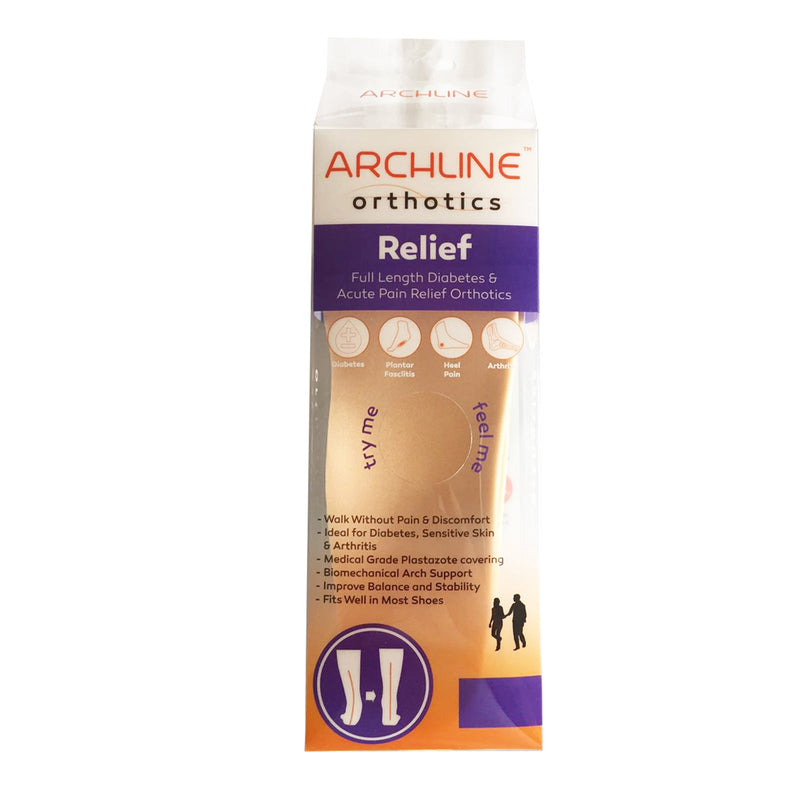 ARCHLINE Insoles Orthotics Full Length Arch Support Diabetics Plantar Fasciitis  - EUR 43 Payday Deals