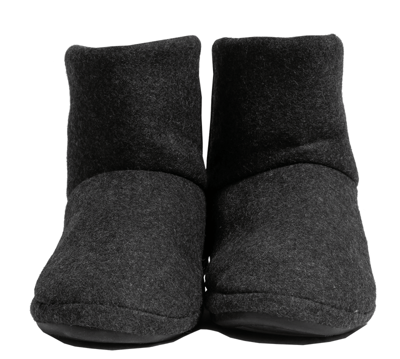 Archline Mens Orthotic Ugg Boots Slippers Snug Arch Support Warm - Black Marle Payday Deals